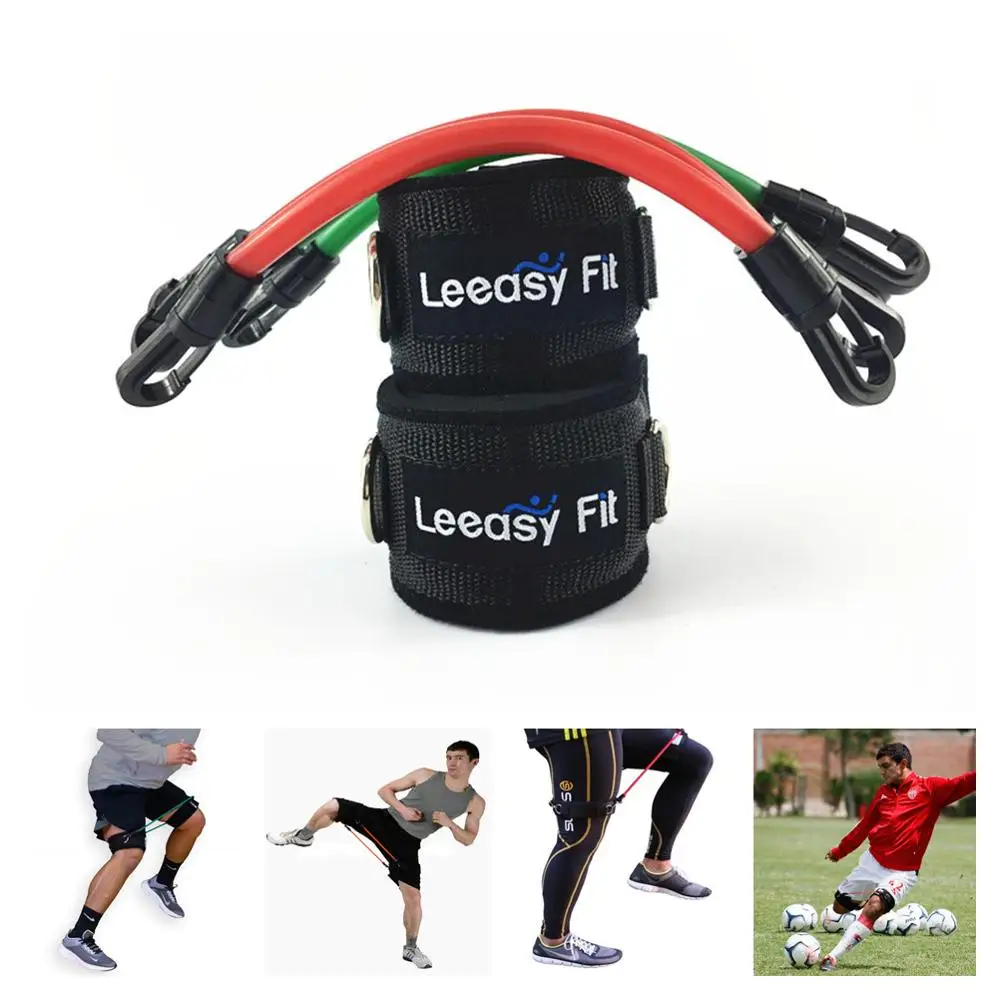 Leg Trainer Kinetic Speed Agility Training Band Elastic bands Rope Exercise workout for Athletes Football basketball players