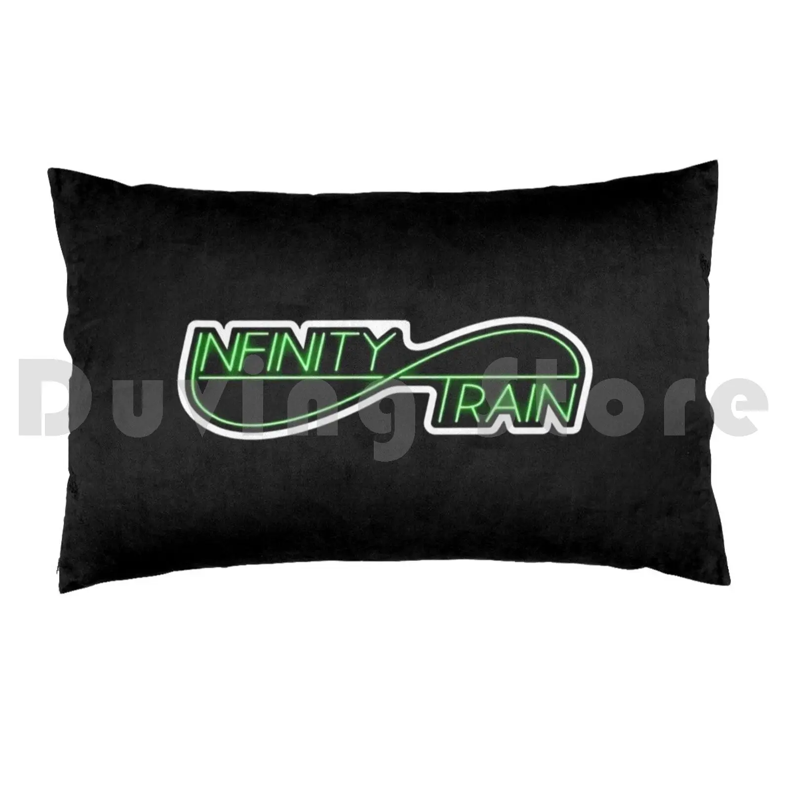 Infinity TrainPillow case Infinity Train Infinity Train Cartoon Funny Infinity Train Glad One Sad