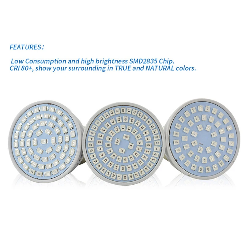 60/80 220V LED coltivano la lampadina della luce E27 per lo spettro completo idroponico della pianta