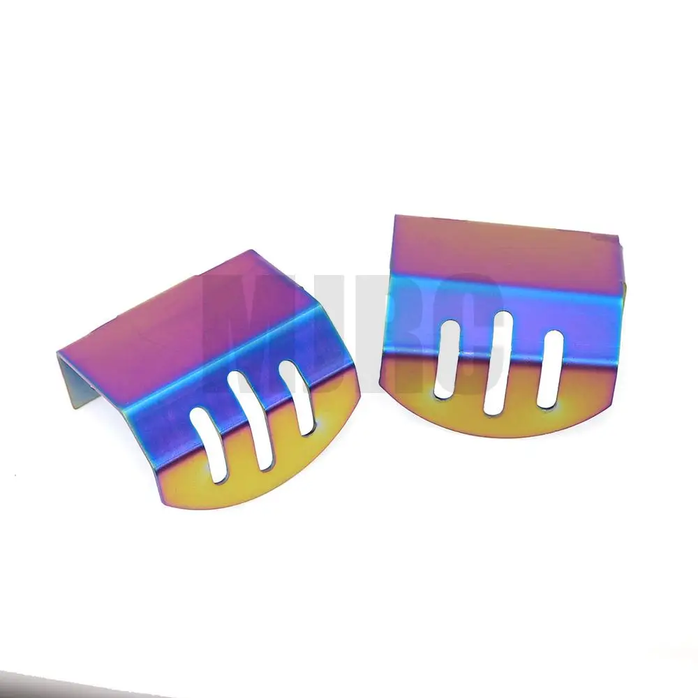 5 szt. Stalowe Osłony Ochronne na Oś Zderzaka Antykolizyjne Płyty Ochronne Podwozia do Trax 1/10 Rc Crawler Trx-4 Trx4