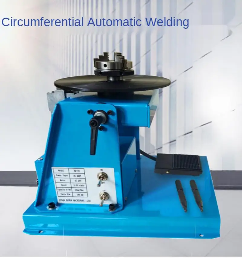 220V 10kg Micro welding positioner positioner + 65 chuck combined automatic welding turntable