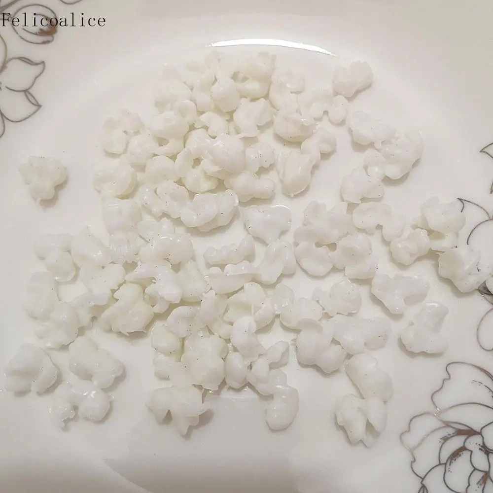 20g Popcorn Modeling Crystal Mud Filling Clay Epoxy Material Enclosure Irregular Slime Charm DIY Filling Accessories