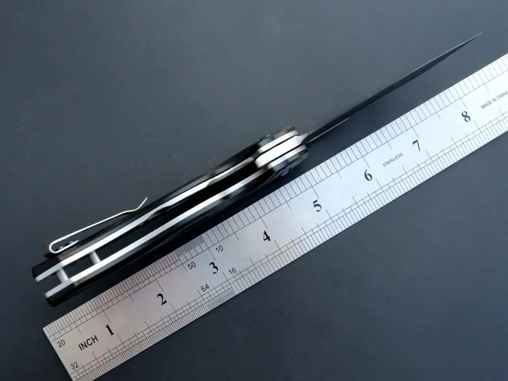 Imagem -06 - Eafengrow-portátil Caça Faca Tática Camping Bolso Jackknife Edc Utensílios de Cozinha Ferramenta ao ar Livre d2 G10 Ef936 Novo