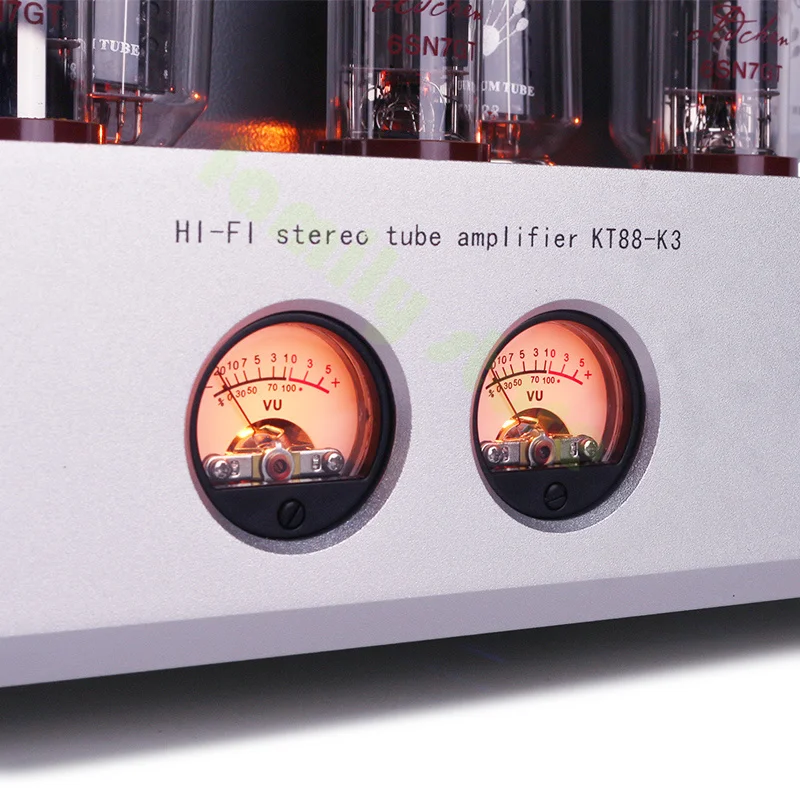 Hot selling quality 88dB KT88-K3 high-power push-pull amplifier, output power 45W×2,frequency response 18Hz--35KHz,distortion 1% image 3