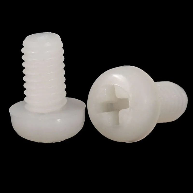 500 Stk M2 M2,5 M3 M4 M5 M6 M8 M10 Kunststoffscheibe Nylon Flachscheibe Schraubenschraube Schraubensortiment