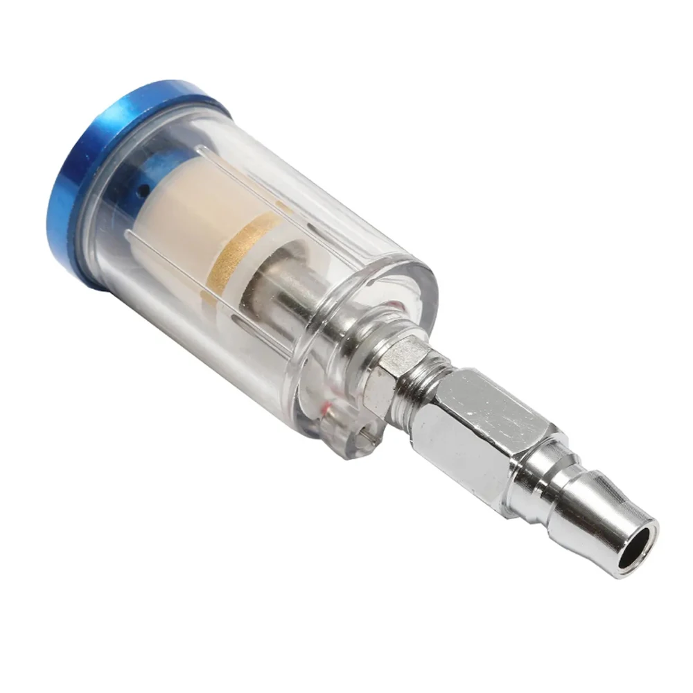 1/4" Water Oil Separator Inline Air Hose Filter Moisture Trap For Compressor Spray Paint Gun Pneumatic Tool Parts