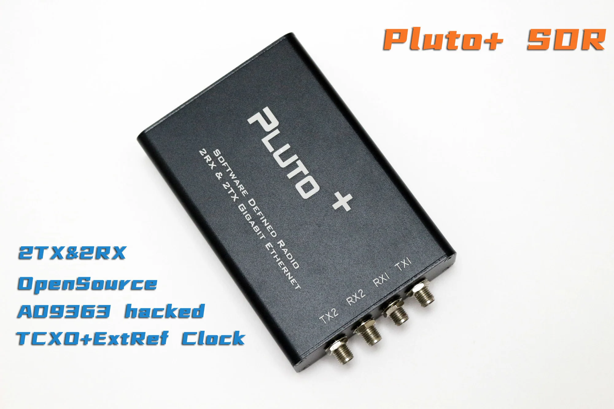 NEW Pluto+ SDR AD9363 2T2R Radio Pluto 2TX 2RX SDR 70M-6Ghz Support Duplex Transceiver Gigabit Ethernet JTAG UART Micro USB 2.0