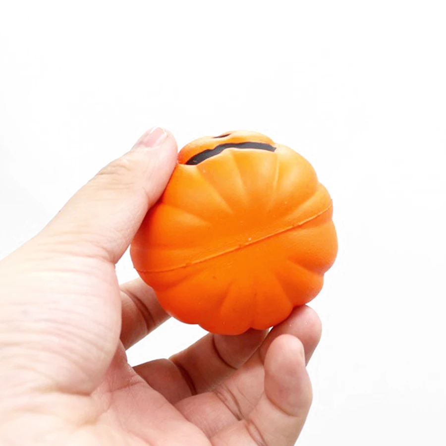 Halloween Pumpkin Squishy Toys Squishies Slow Rising PU Decompression Toy Gifts for Children Creative Squishy Anti Stress Toys