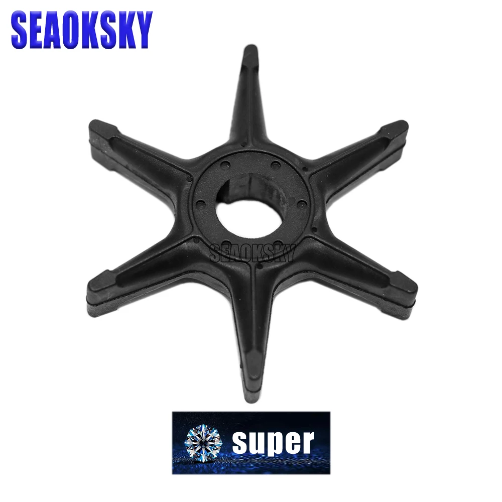 Water Pump Impeller 6G0-44352 for Yamaha Boat Motor 2 stroke 20HP 25HP 20A 20B 25A Boat Engine Part