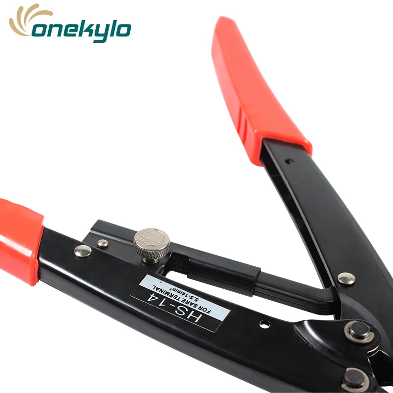 Crimping tools pliers for non-insulated terminals Japanese style Self-locking capacity 0.5-38mm2 rachet crimping pliers