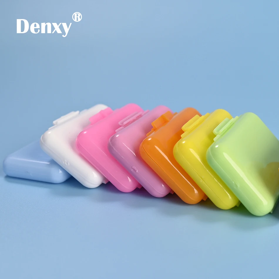 Denxy 20 Box Dental Orthodontics Ortho Wax Mix Scent for Braces Bracket Gum Teeth Whitening Oral Hygiene Tool Orthodontic Bracke