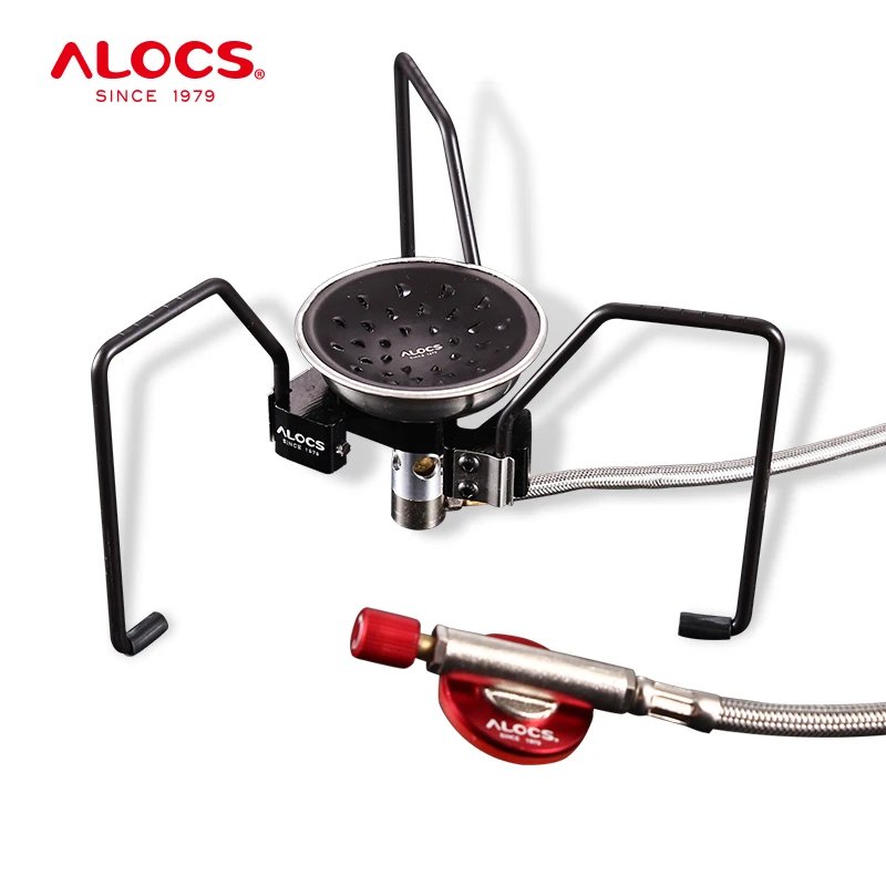 ALOCS CS-G18 Compact Foldable Portable 3200W Camping Mini Pocket Gas Stove Propane Burner Cookware for Outdoor Backpacking