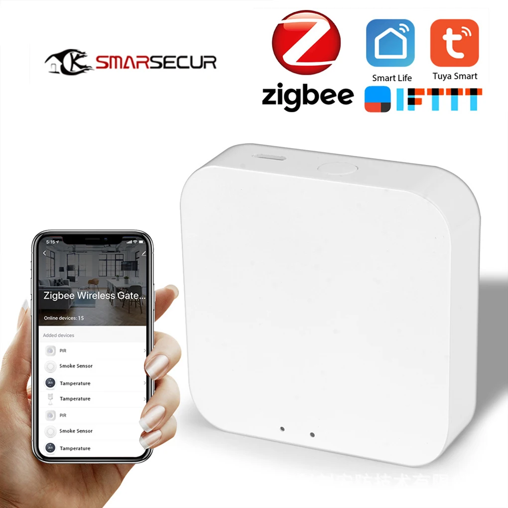 Tuya Gateway Hub Smart Wifi Home Bridge Haushalts gerät Control Hub Smart Device Fernbedienung, Wired Hub