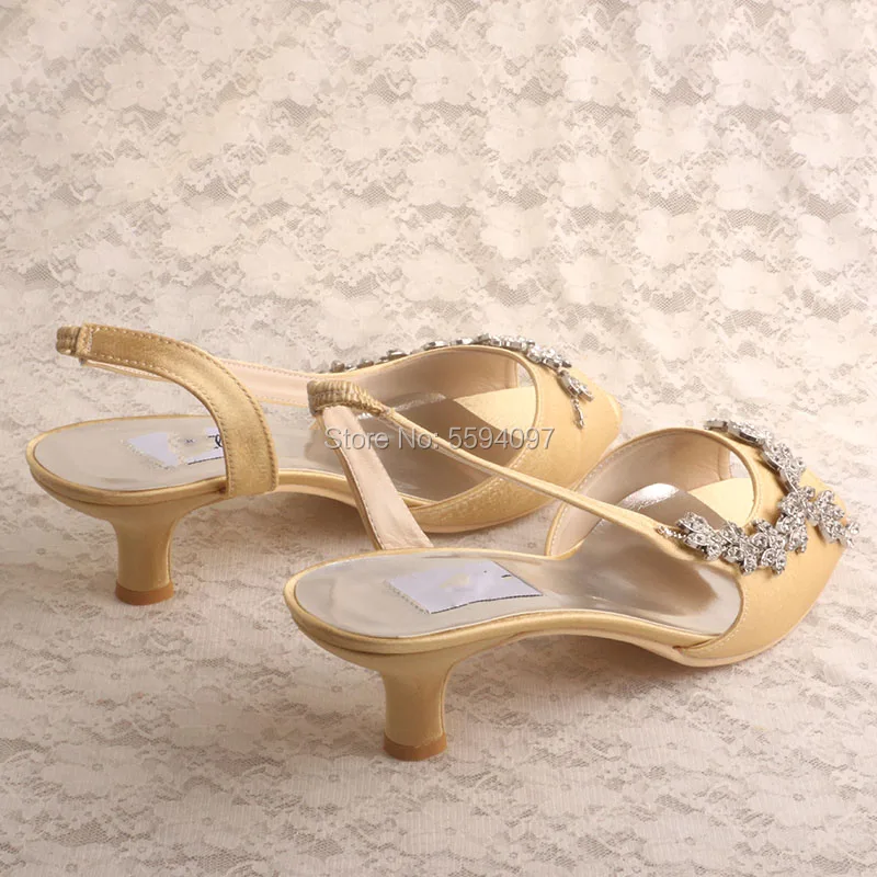 Customized 23 Colors Open Toe Wedding Shoes for Women Low Heel Hot Pink Size 8 image 4