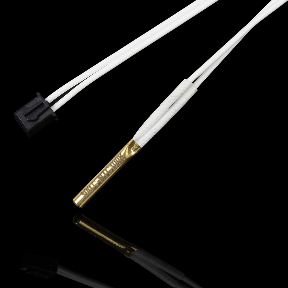 Suku Cadang Printer 3D Lerdgntc 100K B3950 Termistor Sensor Tahan Filamen Suhu Tinggi 300 Derajat Hotend Kit