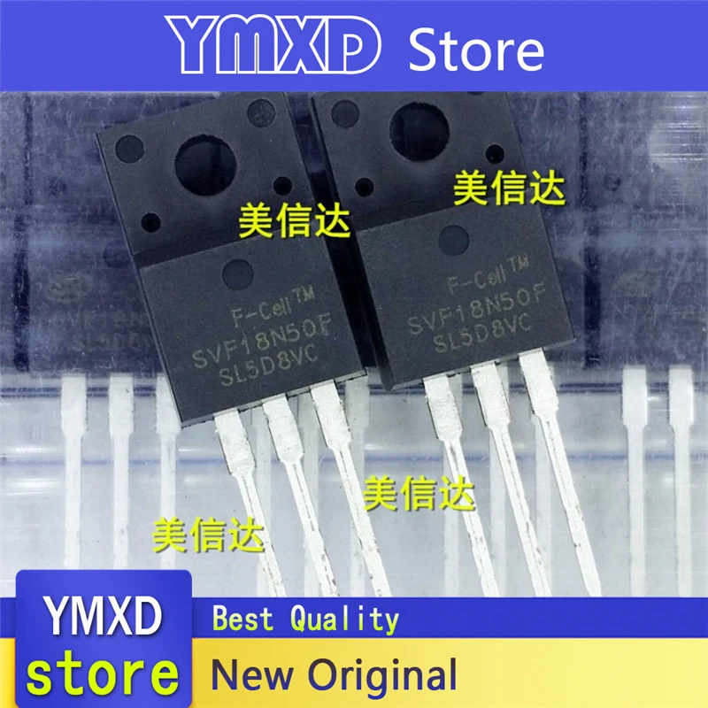 10 Cái/lốc Mới Ban Đầu 18A/500V 18N50 SVF18N50F MDF18N50 Hiệu Ứng Trường Ống TO-220F Còn Hàng