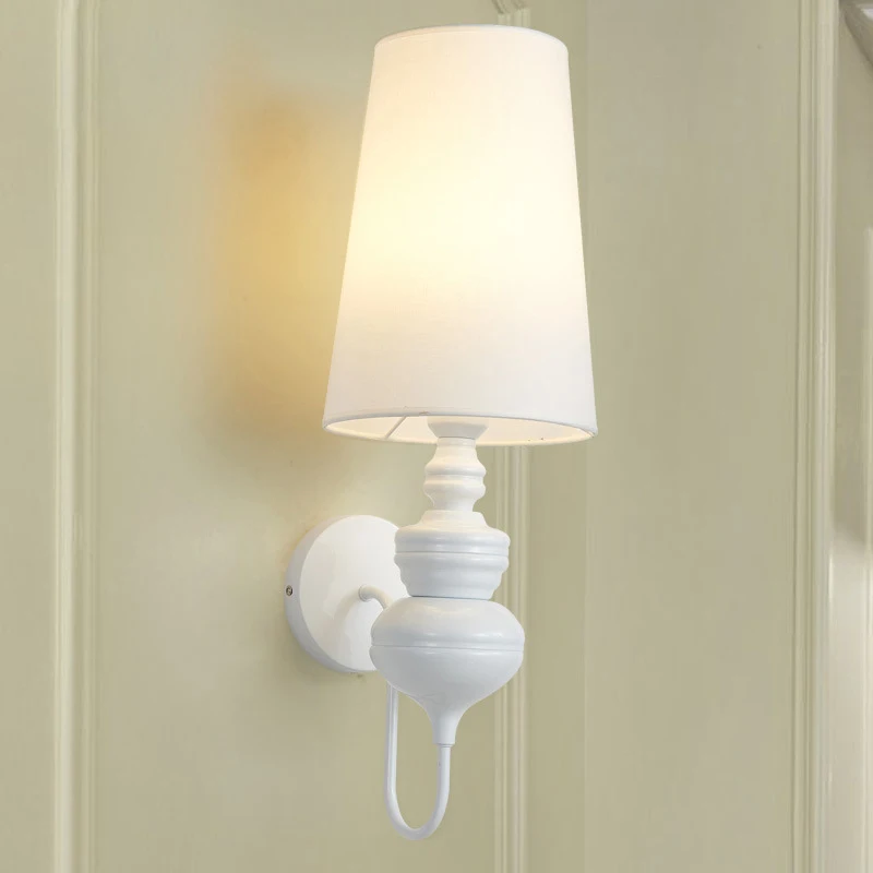 Homhi Spain Royal Court Palace Wall Lamp for Home Modern Decor Gold Silver Stair Decoration Led Lighting Bedroom HWL-068