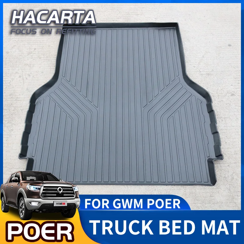 TPE car mats for GWM POER PICKUP TRUCK BED foot pad special imported pickup off-road special modified new accessories Rubber Mat