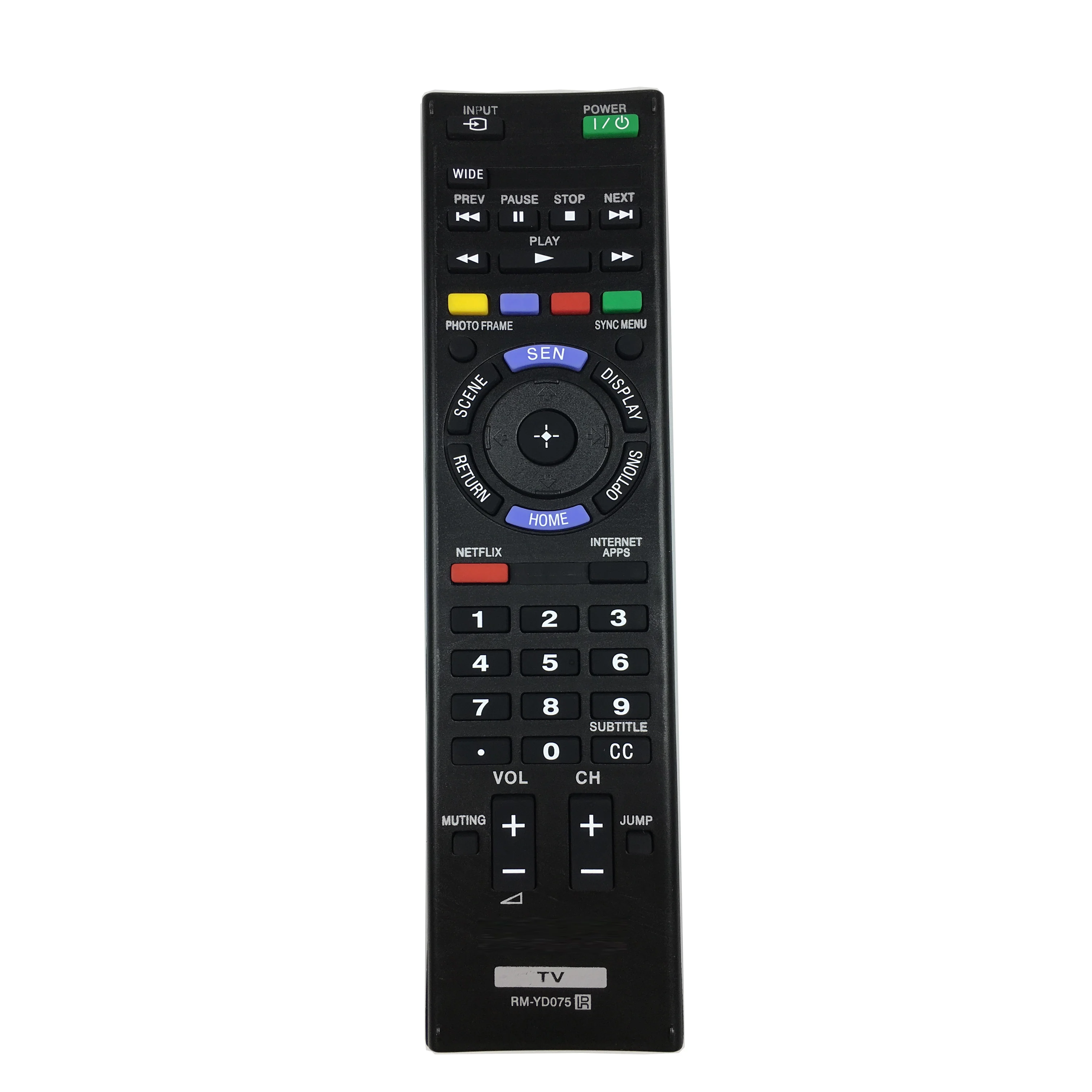 

Remote control FIT SONY RM-YD075 KDL46EX641 KDL40EX640 KDL40EX645 RM-YD063 KDL-15G2000 KDL-55EX640 RM-YD018 LCD LED HDTV TV