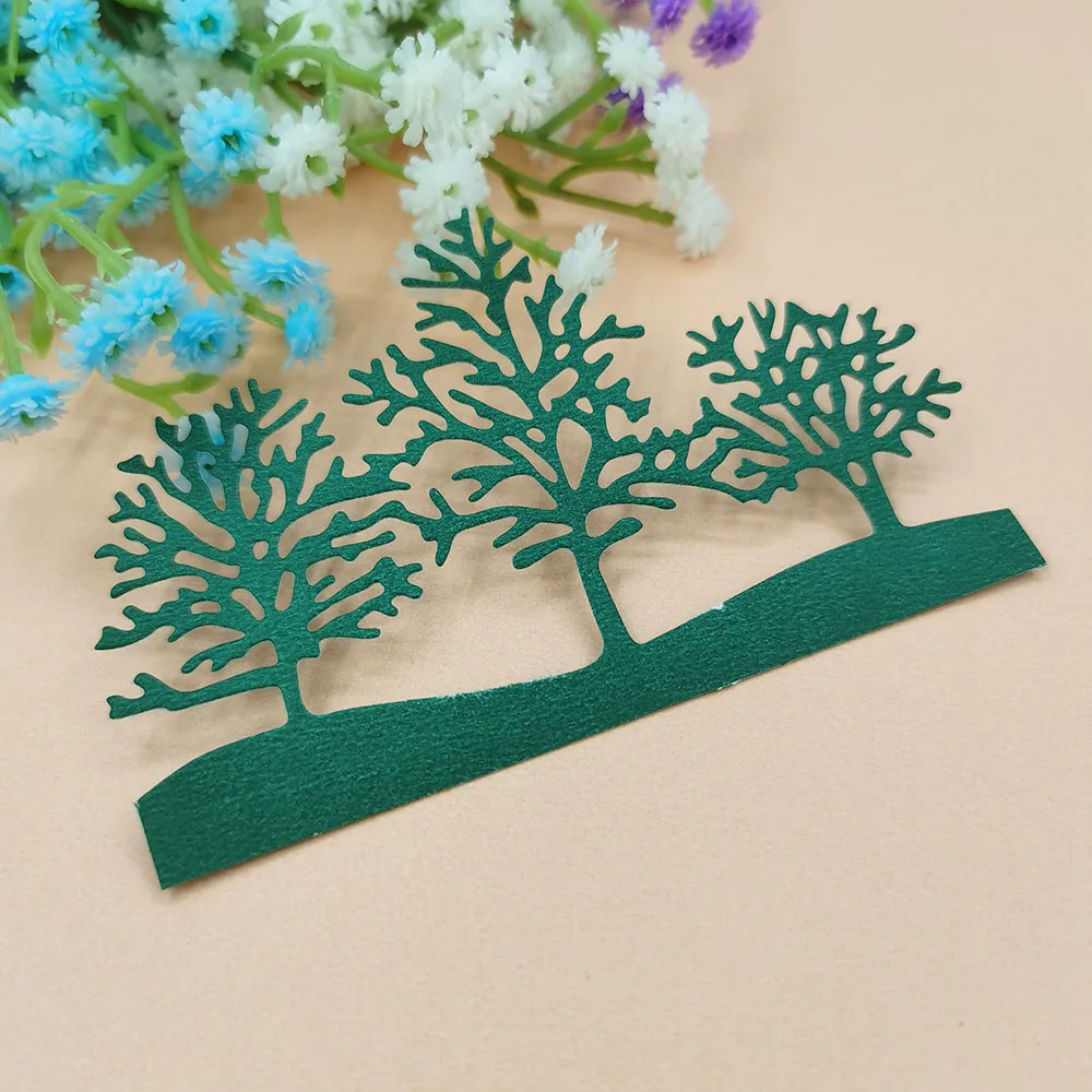 Trees Dies Cutting Die Stencils DIY Mold Troqueles Album Paper Cards Making Decorative Crafts Embossing Scrapbooking Die Cuts