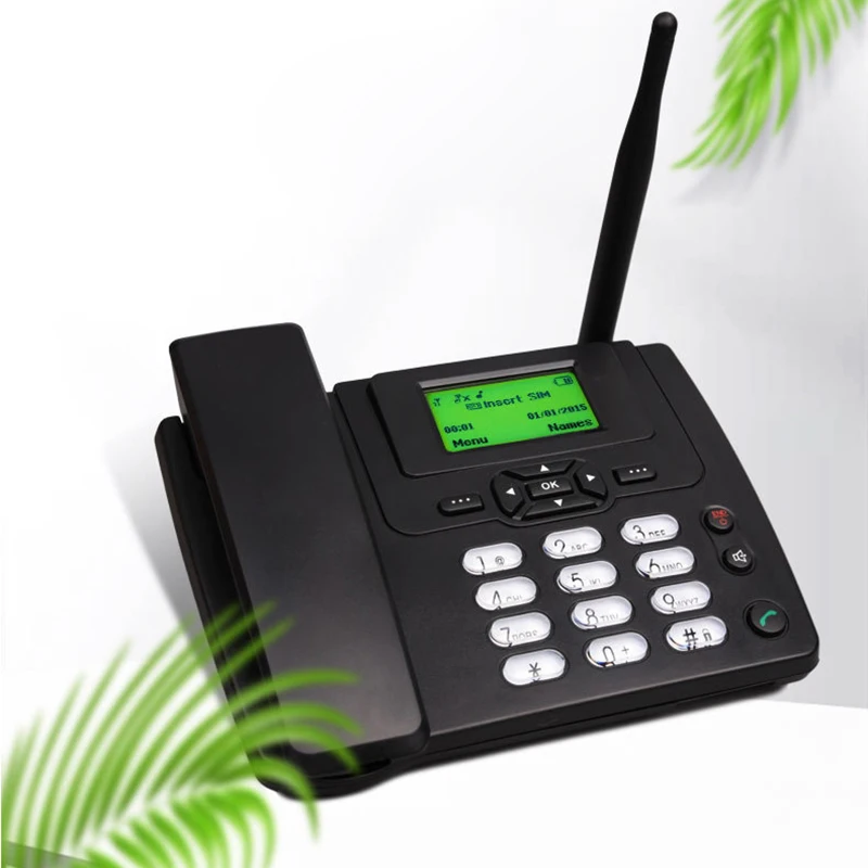 ETS-3125i GSM business office landline hotel telephone 900MHZ/1800MHZ card wireless landline for the elderly