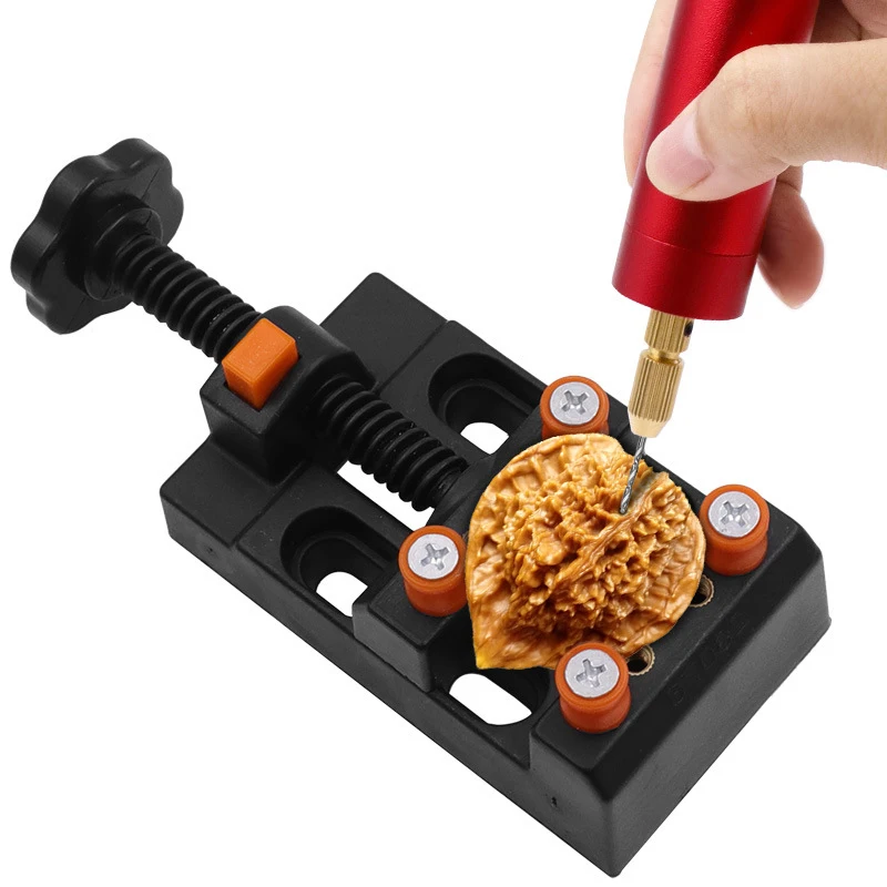 Quick Eight-hole Vise Fixed Clamps Mini Small Clamping Bed Table Vice Carving Bench Clamp Clock Jewelry Repair Bench Vise Tool