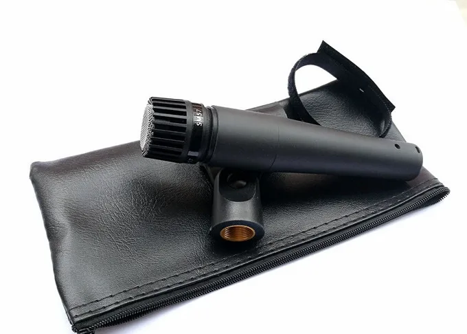 Microfone vocal dinâmico lendário cardióide com fio para sm57 sm 57 57lc pc microfone de karaokê portátil