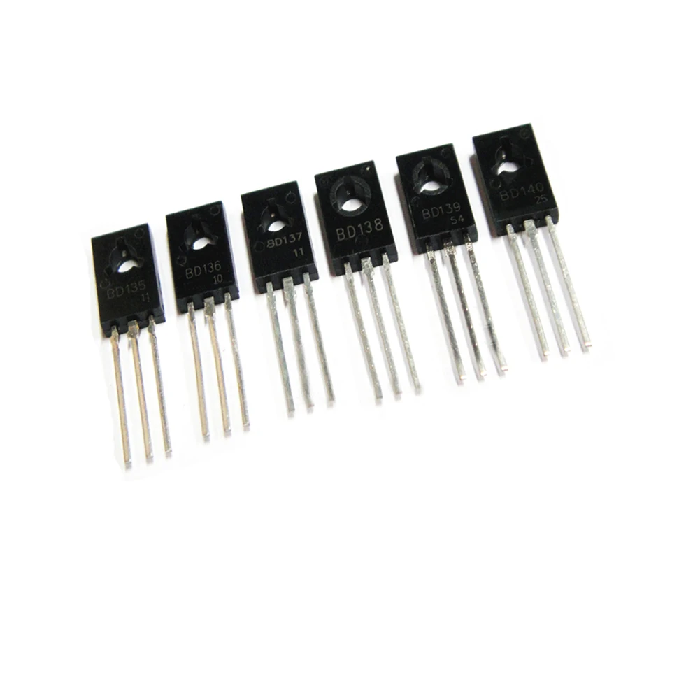 20 Stks/partij BD135 BD136 BD137 BD138 BD139 BD140 BD235 BD236 BD237 BD238 Npn Transistor Triode TO126 Te-126 nieuwe Originele Ic