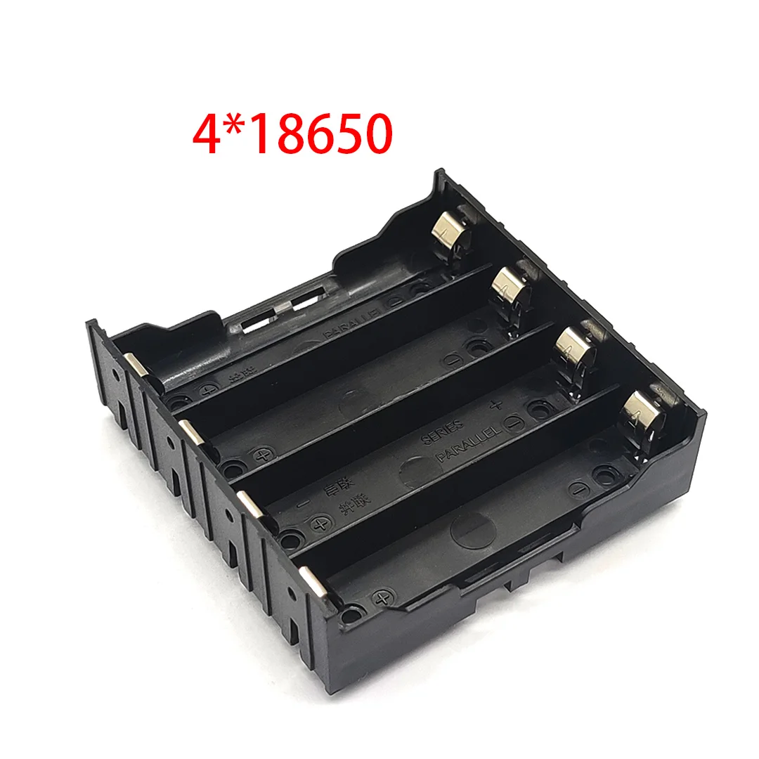 New DIY ABS 18650 Power Bank Cases 1X 2X 3X 4X 18650 Battery Holder Storage Box Case 1 2 3 4 Slot Batteries Container Hard Pin