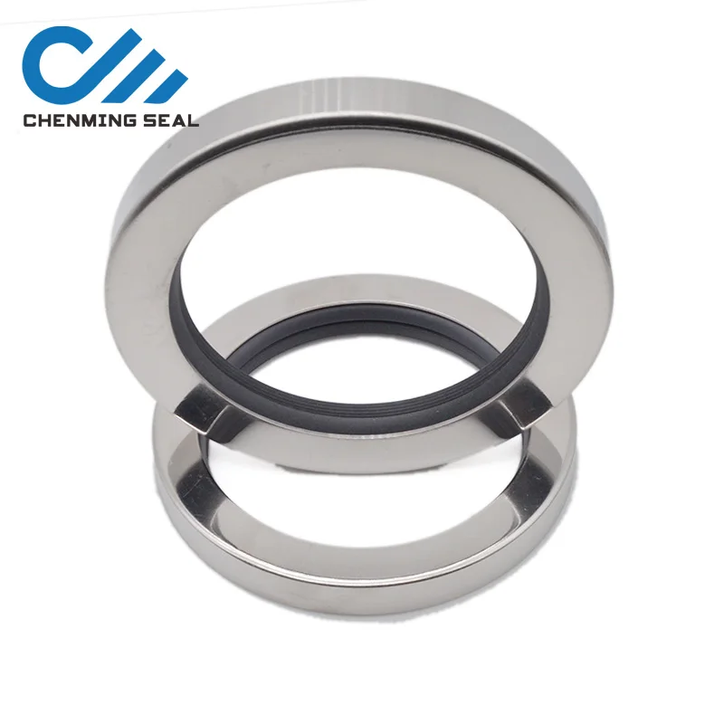 85*110*10  PTFE Lip Oil Seal With Stainless Steel Housing Single lip and Dual Lip Screw Air Compressor Spare Parts