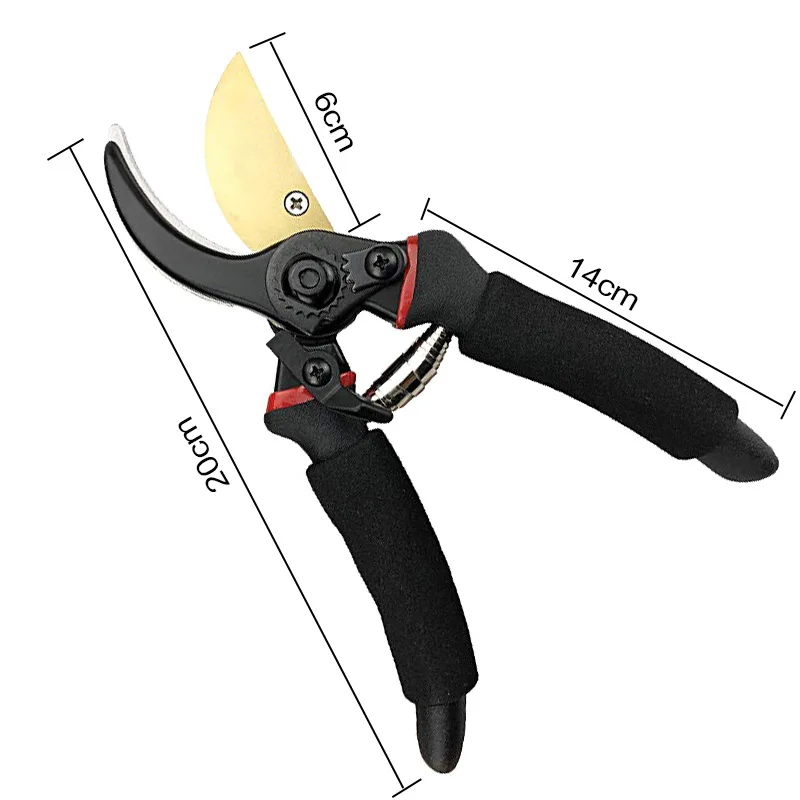 Pruning Shears garden tools High Carbon Steel Scissors Bonsai Scissors Pruning Garden Flower Branches Scissors tijeras de podar