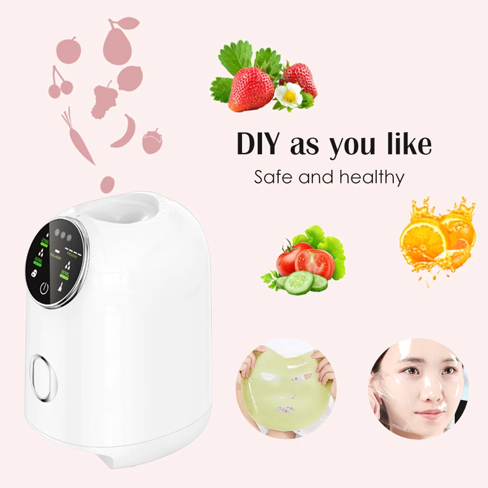 DIY Facial Mask Maker Machine Automatic Fruit Vegetable Mask Collagen for Pregnant Moisturizing Anti Aging Beauty Skin Care Tool