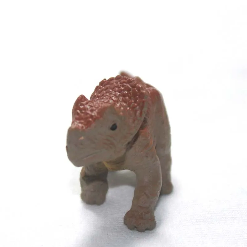 Jurassic Wild Animal Dinosaur Model Mini Triceratops Prehistoric Doedicurus Fairy Garden Miniature Action Figures Figurine Toys