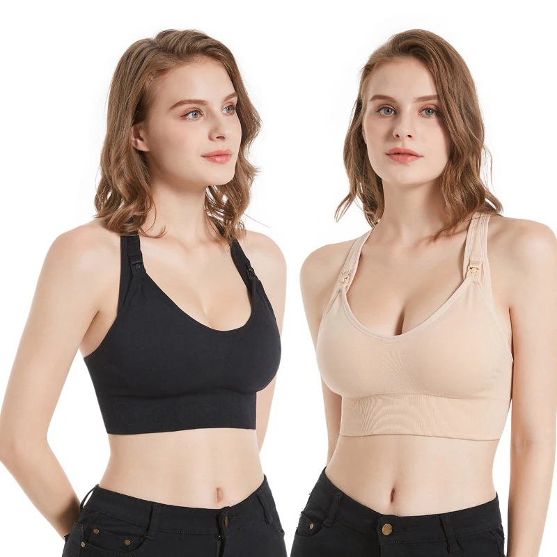 Emotion Mom Women Maternity Sport Wear Breastfeeding Bras Postpartum Nursing Bra Lady Pregnant Milk Feeding Clothes - Image 3