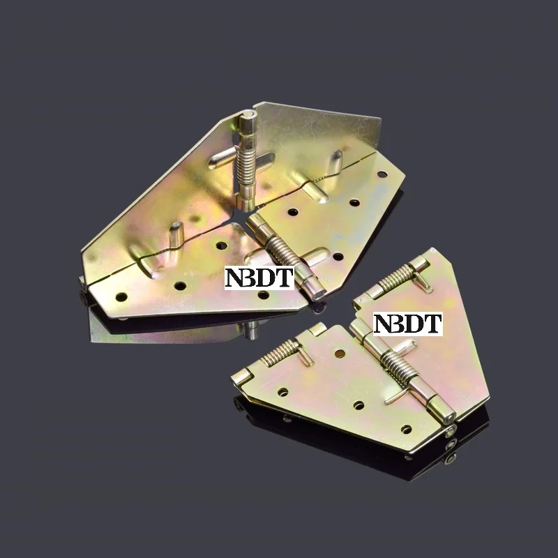 

2Pcs/Lot Desk Dining Table Top Flap Extention Cross Folding Leaf Springed Hinge Support
