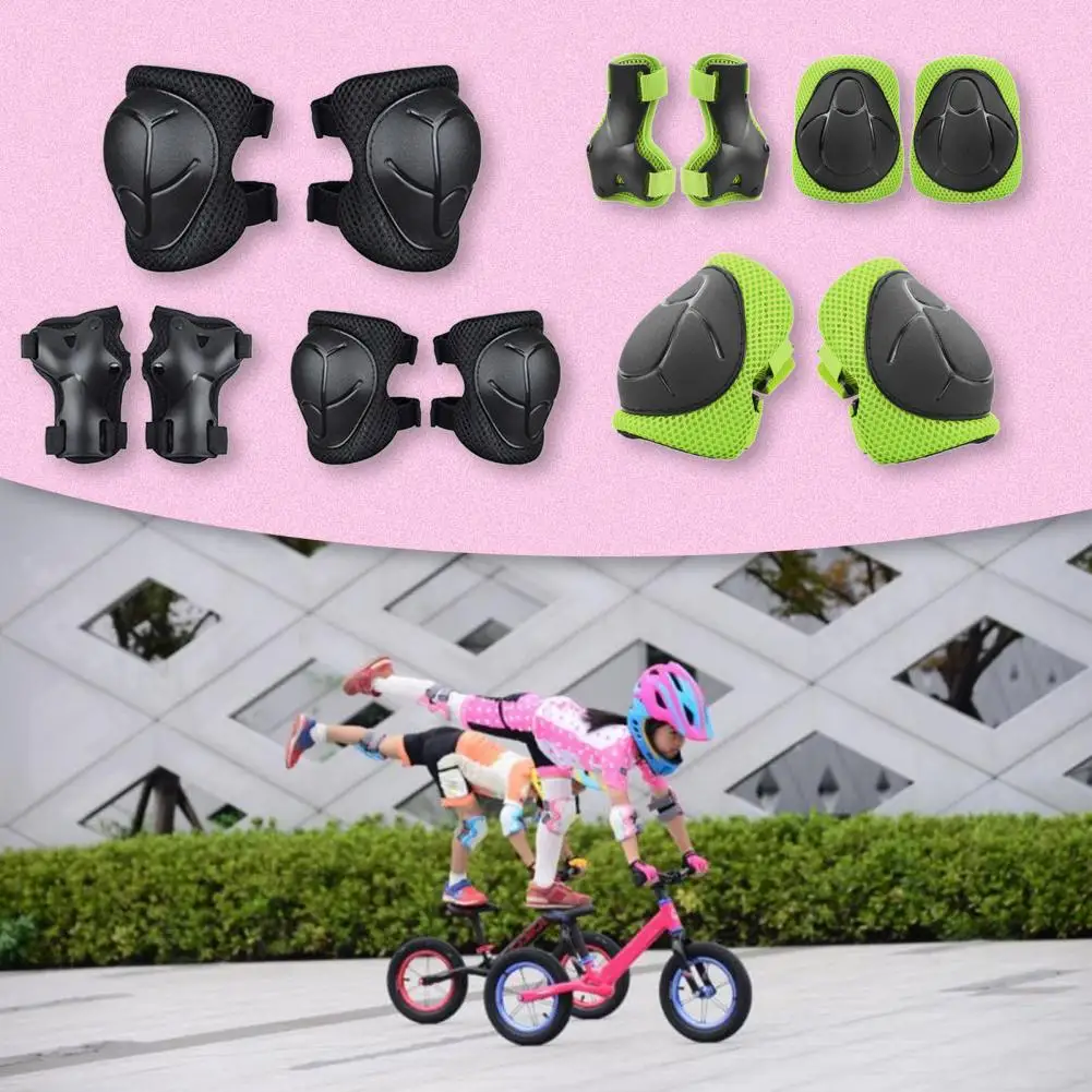 Skates Palm Guards  Sweat Absorption   Kids Protective Gear Longboarding Skates Wrist Guards with Elbow Pads Knee Pad