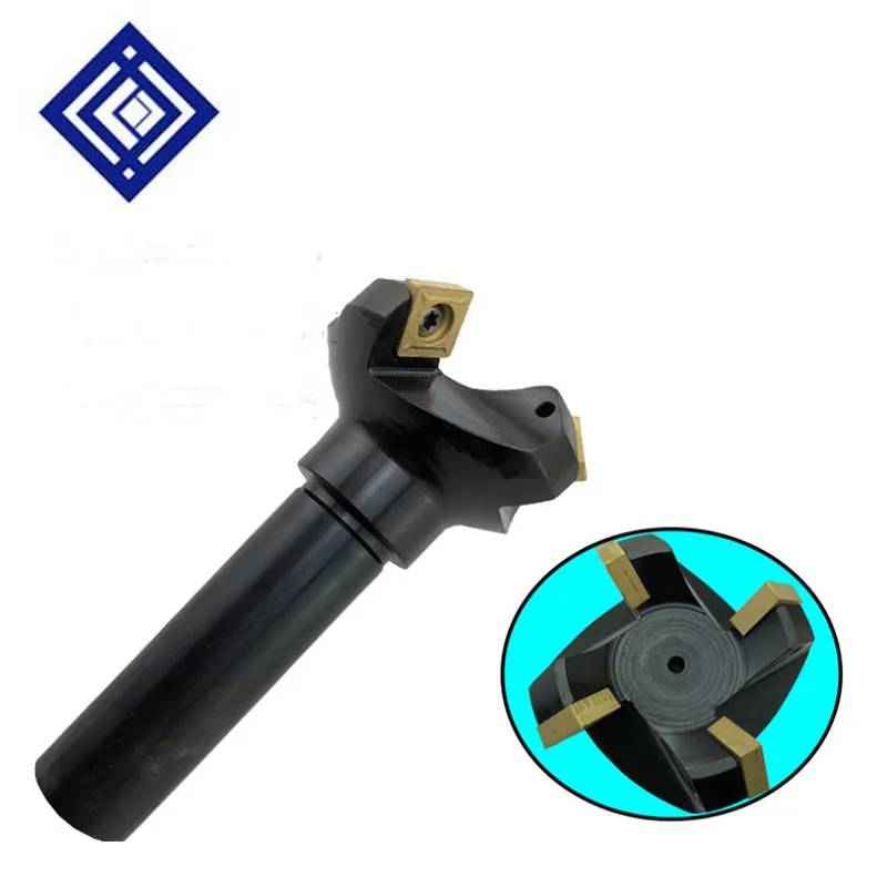 

45 Degree Chamfering Tool Shank Round Tube Inside And Outside Chamfering Cutter ASX445R 050T4-C25-120