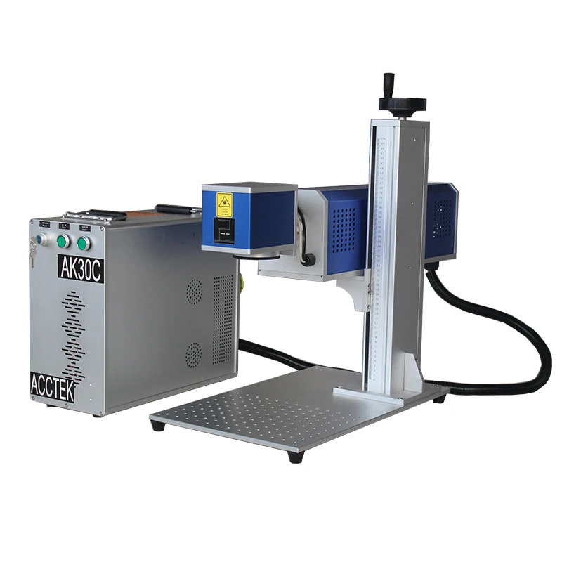 

Small 30w 50w portable laser marking machine / cheap wood laser engraving machine / co2 laser marking machine price