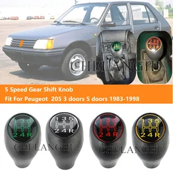 5 Speed Gear Stick Shift Knob For Peugeot 205 T611983 1984 1985 1986 1987 1988 1989 1990 1991 1992 1993 1994 1995 1996 1997 1998