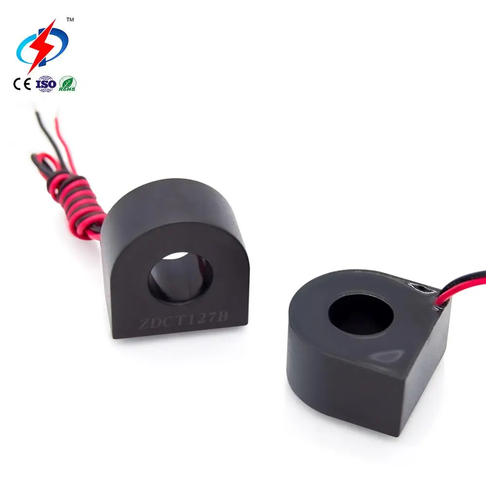 Zhongdun Zdct127B 1000/1 100a Ac  Micro Coils Precision Lead Wire Mini Ct Current Transformer