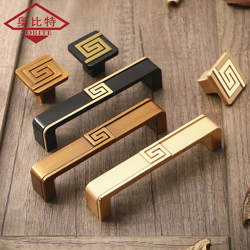 AOBT Kitchen Cabinet Storage Handles Vintage Kitchen Item Closet Dressers Wardrobe Drawer Knobs Door Pulls Furniture Hardware