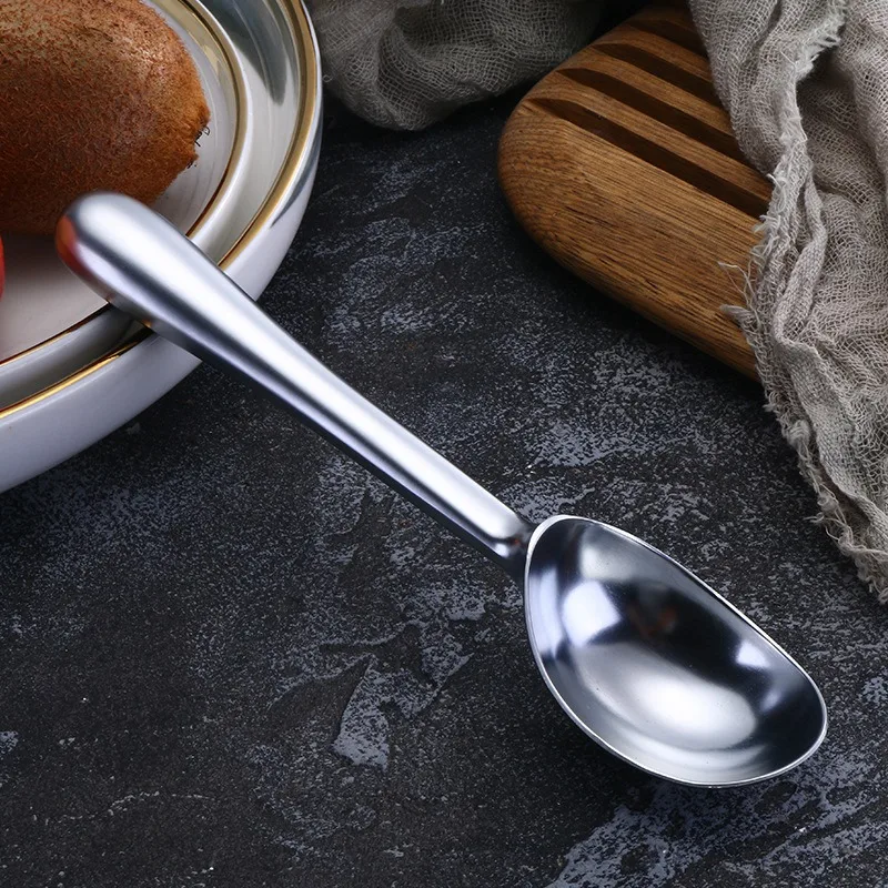 

Ice Cream Scooper Kitchen Dinning Solid Ice Cream Scoop Kitchen Scooper With Non-Slip Rubber Grip Scooping For Hardest Ice