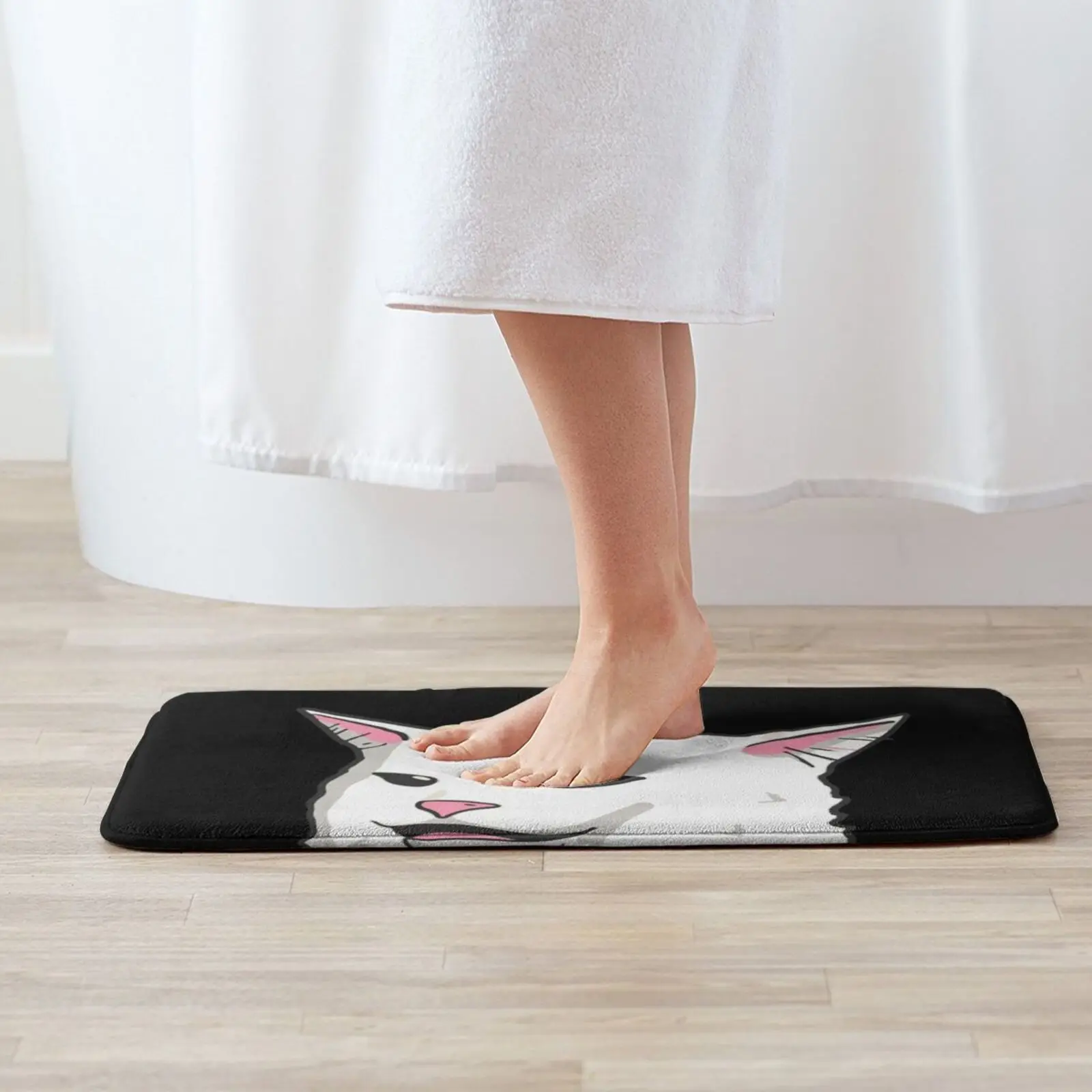 الكارهون سونا أكره جنون القط لينة سجادة ضد الإنزلاق البساط السجاد وسادة كاره سيكره جنون القط ستاتلر والدورف ميمي القط ميمي