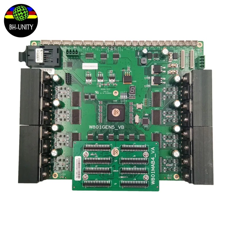 

eco solvent printer parts hoson tx800 print head board/carriage board with 4 heads for ep son dx8 printhead