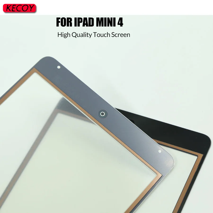 1Pcs Orginal Touchscreen For iPad Mini4 Outer Touch Screen A1538 A1550 Front Glass Digitizer Panel Repair Replacement With Oca