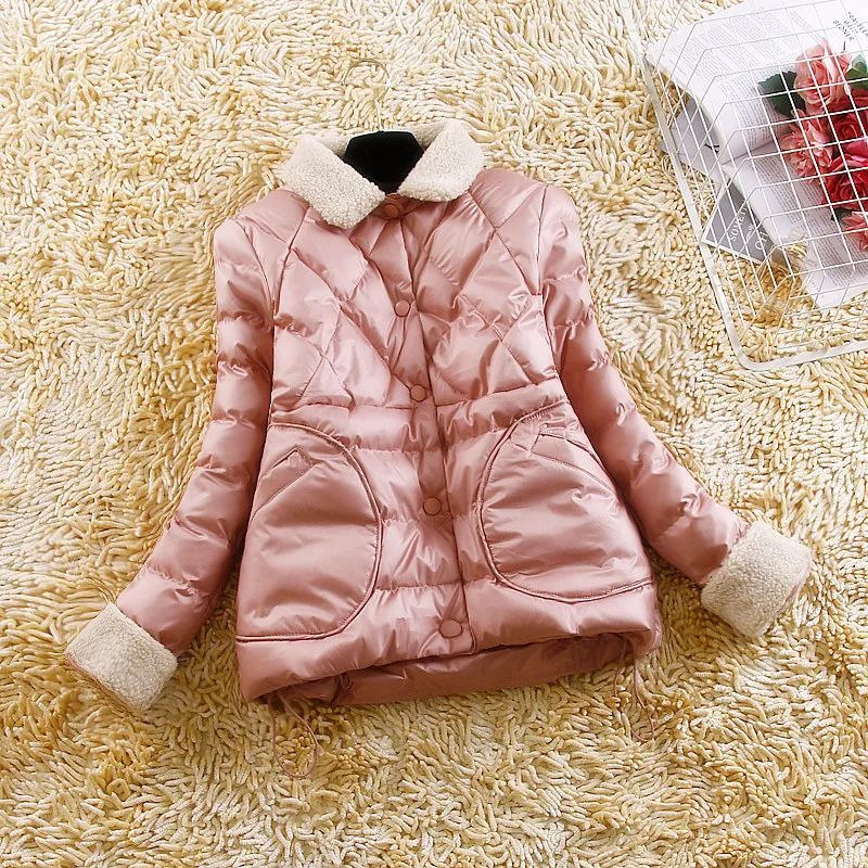 2020 New Winter Jacket Women Korean Parka Short Down Cotton Coat Female Padded Jackets Coats Parkas Mujer 2020 KJ3727