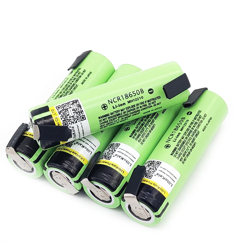 Liitokala NCR18650B 18650 3.7v 3400mah Lithium Rechargeable Battery Welding Nickel Sheet batteries