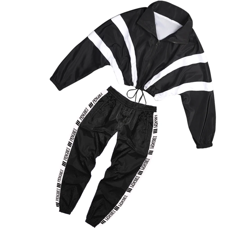 New Hip Hop Dance Costumes Female Street Dancewear Men Jazz Dancing Performance Clothing Adults Modern Stage Outfit DN5384 image 6