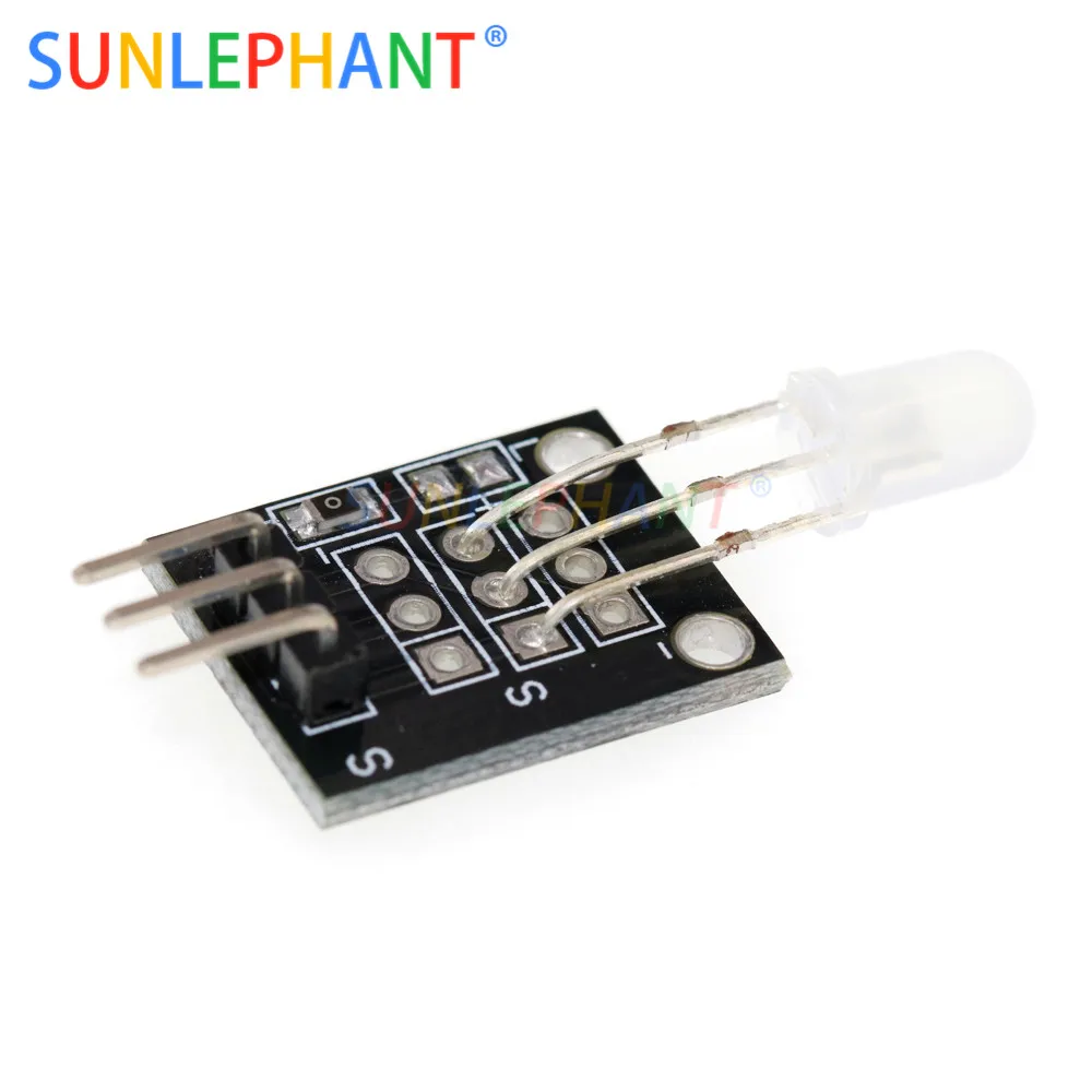 KY-011 5mm Two Color Red and Green LED Common Cathode Module for Arduno Diy Starter Kit 2-color KY011