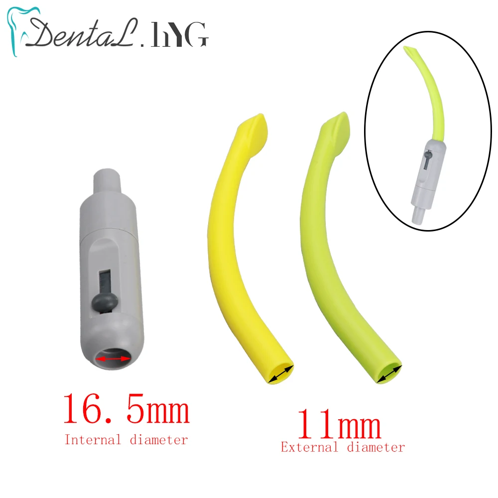 Adjustable Dental Suction Handle Valve Saliva Ejector Strong Suction Handle Sucking Tips 11mm Dental Equipment For Dental Chair